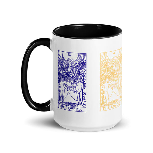 The Lovers Card Coffee Mug