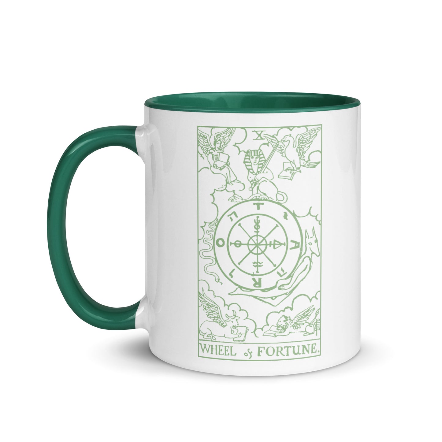 The Wheel of Fortune Card Coffee Mug