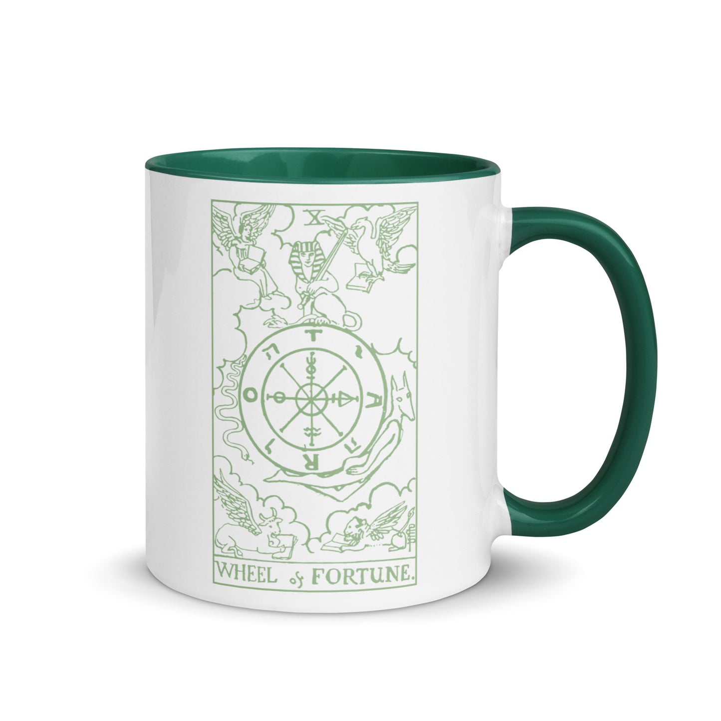 The Wheel of Fortune Card Coffee Mug