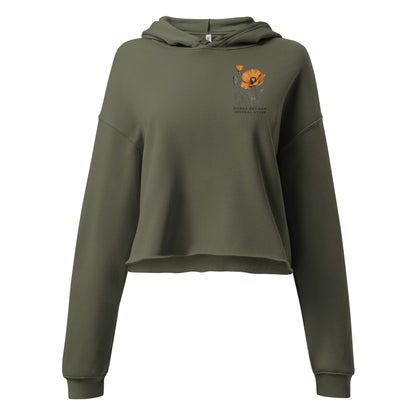 California Poppies Cropped Hoodie #2