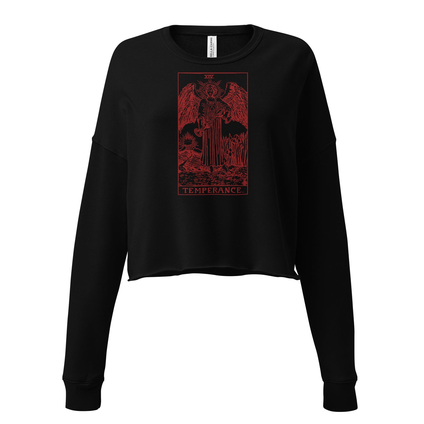 The Temperance Card Crop Sweatshirt