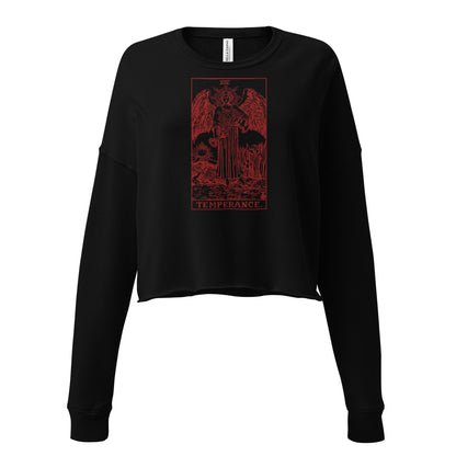 The Temperance Card Crop Sweatshirt