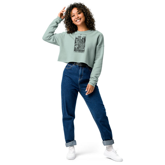 The Empress Card Cropped Sweatshirt