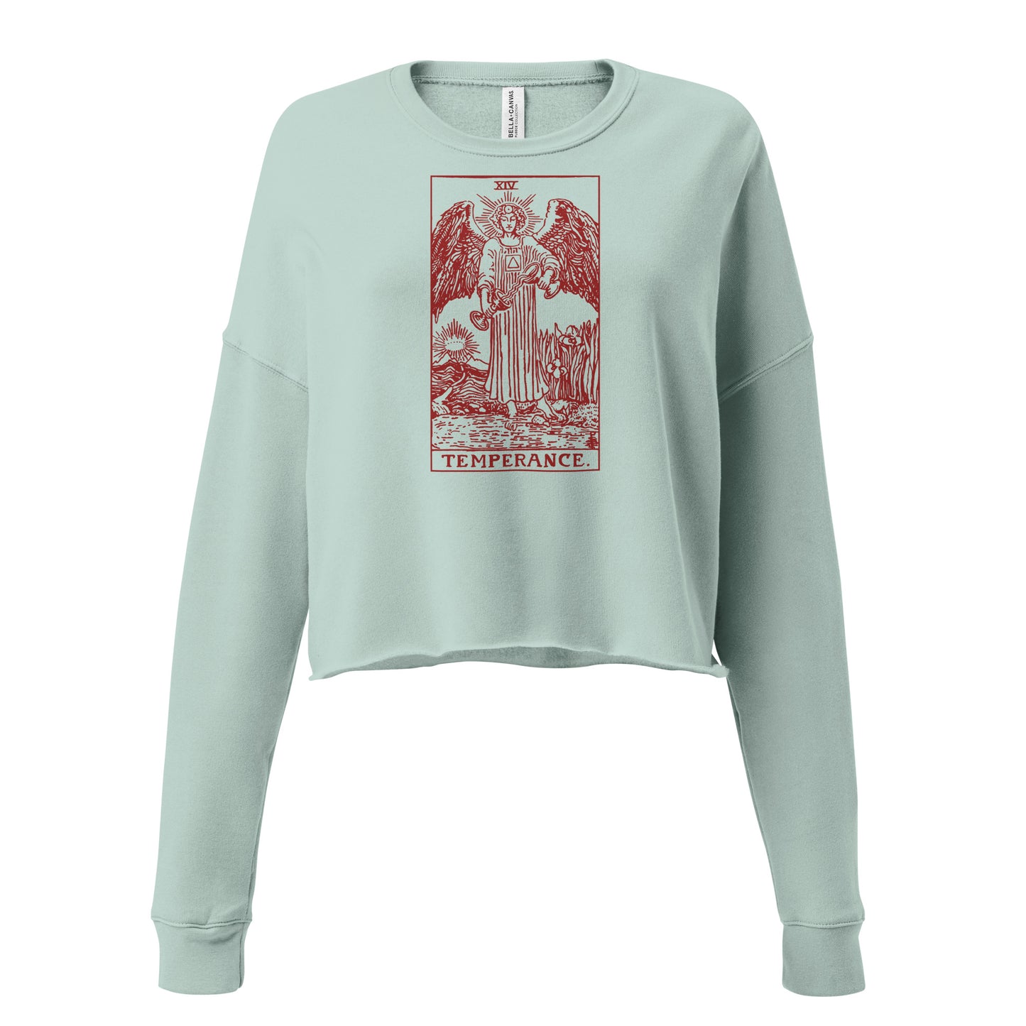 The Temperance Card Crop Sweatshirt