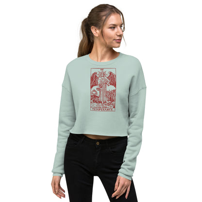 The Temperance Card Crop Sweatshirt