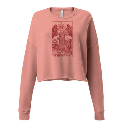 The Temperance Card Crop Sweatshirt