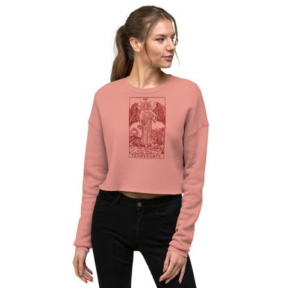 The Temperance Card Crop Sweatshirt