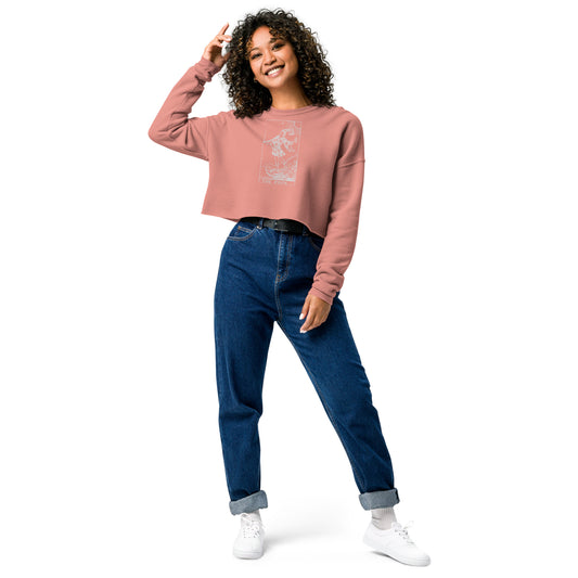 The Fool Card Cropped Sweatshirt