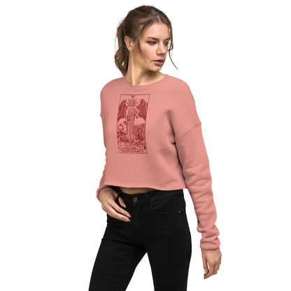 The Temperance Card Crop Sweatshirt