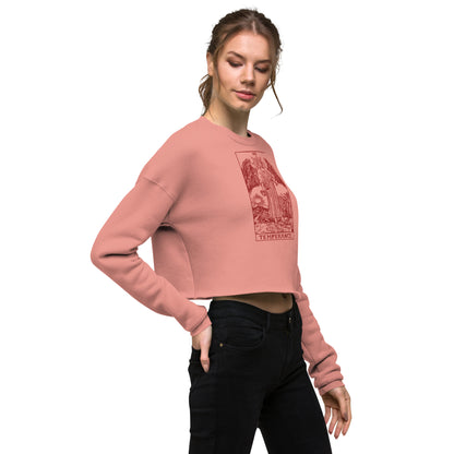 The Temperance Card Crop Sweatshirt