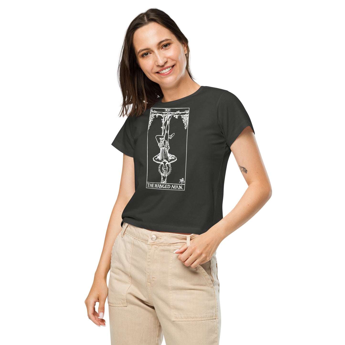 The Hanged Man High-Waisted Tee for Women