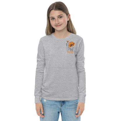 California Poppies Long Sleeve Tee for Kids