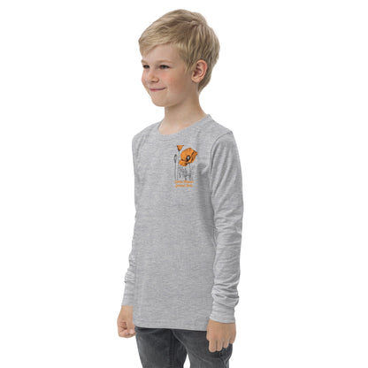 California Poppies Long Sleeve Tee for Kids